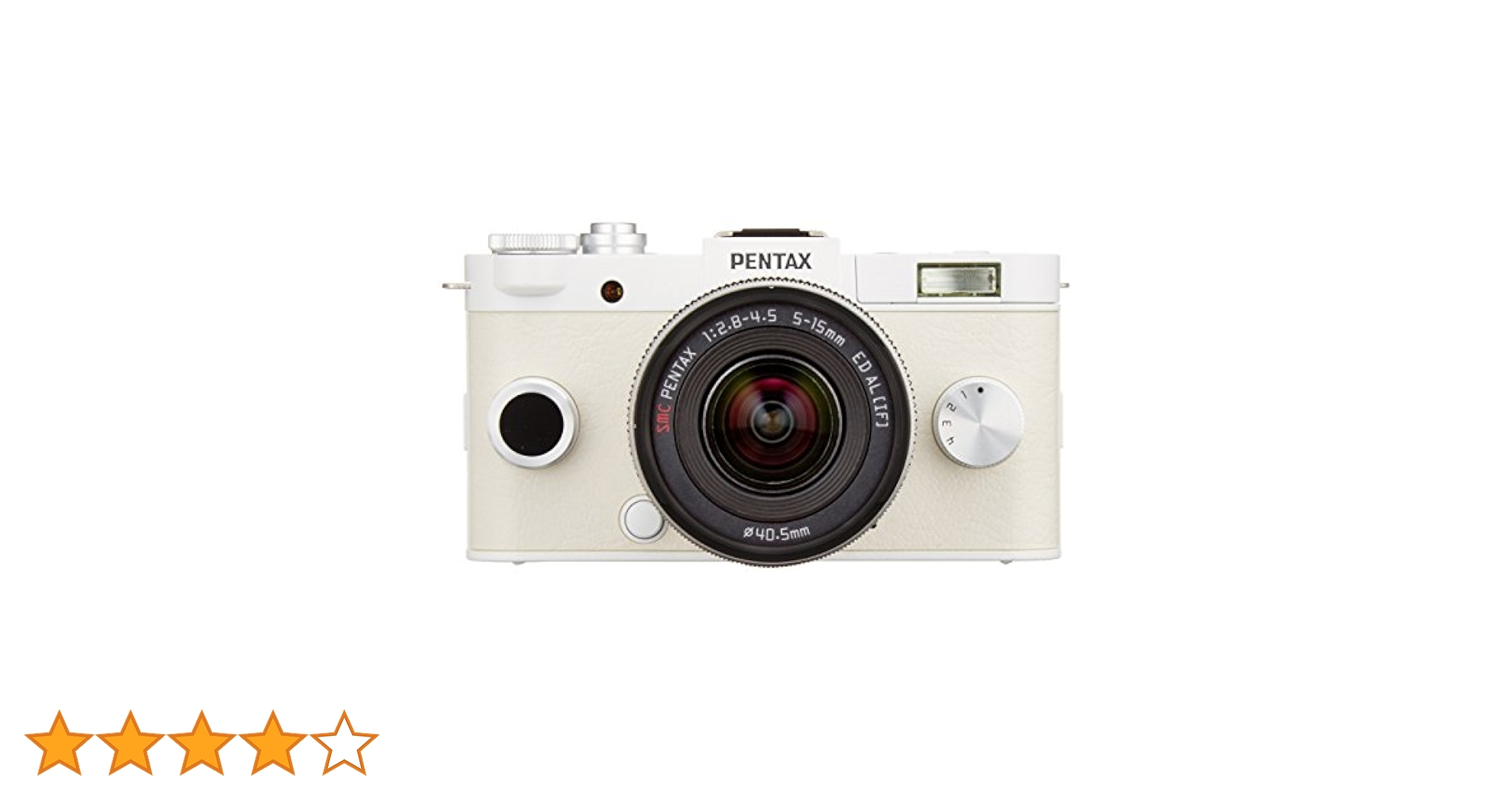 PENTAX Q-S1 ホワイト レンズ付き Qシリーズ ペンタックス PENTAX ミラーレス一眼 Q-S1 レンズ